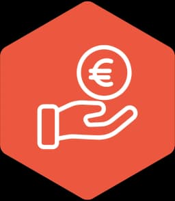 Hand-mit-Euro-Icon
